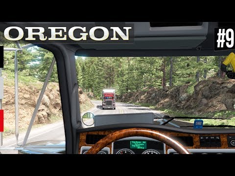 Oregon'da Dağlık ve Ormanlık Yollar - American Truck Simulator 9. Bölüm