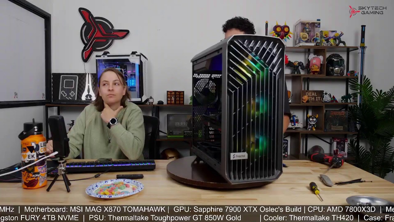 Skytech Custom[er] PC Build Stream 1/22/2025