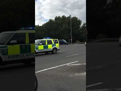 SCAS Sprinter MK3, SCAS Team Leader Land Rover and TVP Astra Responding In Convoy