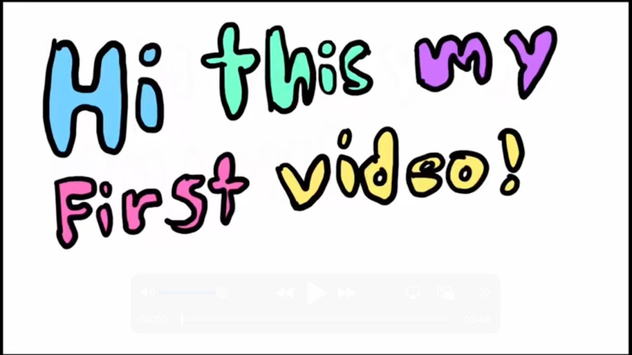 My first YouTube video - YouTube