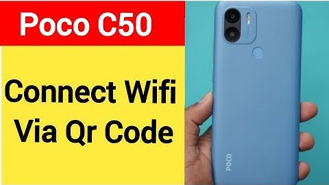 How to connect WiFi via QR code, Poco C50 Bina password ke Wi Fi connect kaise karen