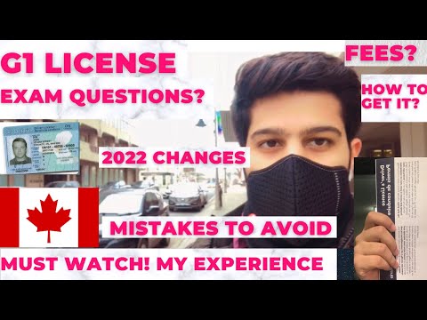 ??G1 LICENSE IN CANADA 2022, HOW TO GET IT? TIPS! HOW TO PREPARE? MISTAKES TO AVOID! MY EXPERIENCE!