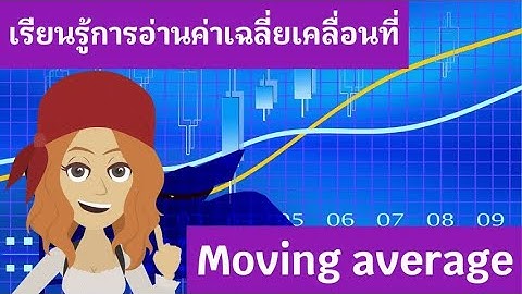 Lesson23 “วิธีการอ่านเส้นค่าเฉลี่ยเคลื่อนที่ (Moving average) เพื่อเอาชนะในการซื้อขาย”
