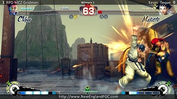 GUM05 SSF4AE RPD MCZ Gridman Vs Kevin Teque