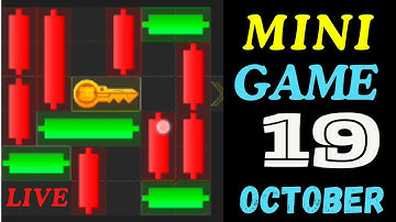 19th October Hamster kombat Daily Mini-Game ( Puzzle Solved ) in few Second
