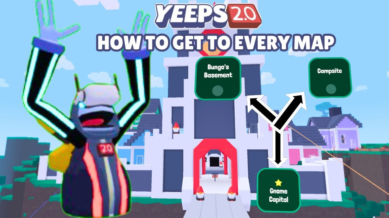 Unraveling Yeeps 2.0: Episode 1 - How To Get To Every Map! - YouTube