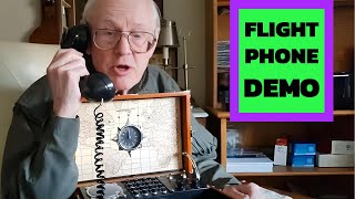 ASMR Grandpa 100 Year Old Phone - Charles Lindbergh Vintage Flight Field Phone Demo for SLEEP💤😮