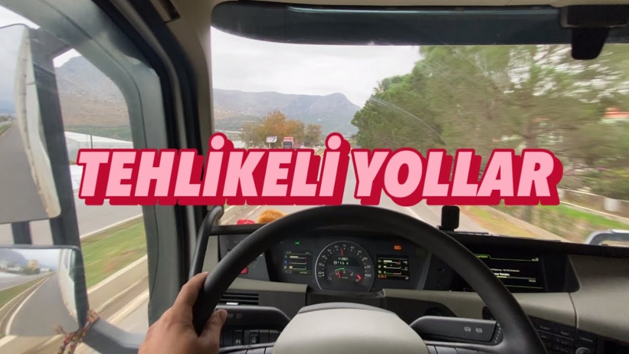 Bozyazı - Aydıncık Arası Dar ve Virajlı Yollar (Antalya Yolu)