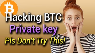 Can Hacking BTC Private Keys Really Be This EASY ?