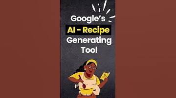 AI-Generated Recipes | 🍜 Create New Dishes Using AI | Google Food Mood