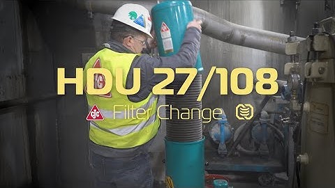 CJC HDU 27/108 Filter Change