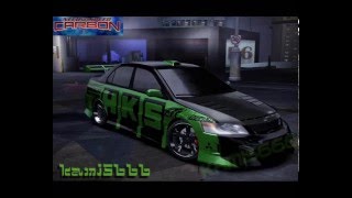 KamiS666 my cars in NFS Carbon