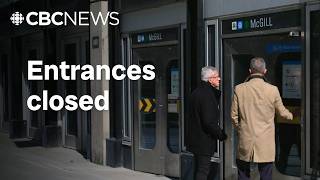 STM closes 3 Metro station entrances, citing safety and drug use issues