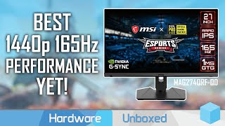 MSI MAG274QRF-QD Review, Setting New Performance Records at 1440p 165Hz