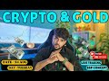 Live Trading on Bitcoin | Gold |Scalp with BSP Concept | #Live #btc #Gold #24 Aug-2025