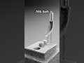 0% vs 100% Softness 3D Capsule Soft Body Simulation #3d #shorts #satisfying #blender