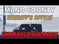 Unmarked durango  mano county sheriffs office  roblox