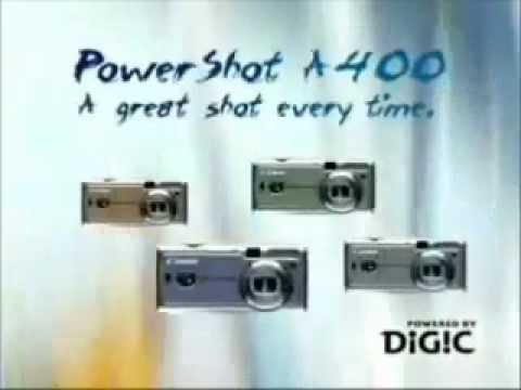 Canon PowerShot A400 sponsor ad (Cantonese) 2004