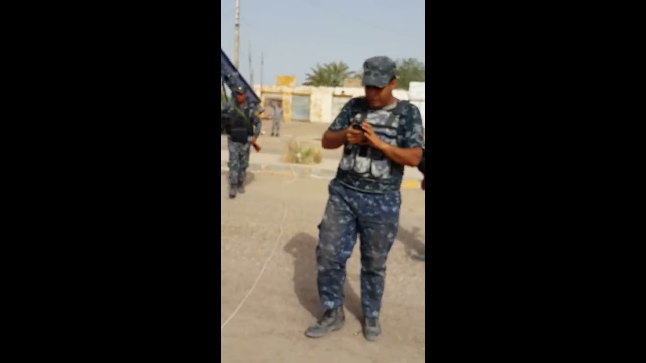 كتيبة الصواريخ الشرطة الاتحادية بمعارك تحرير الفلوجة