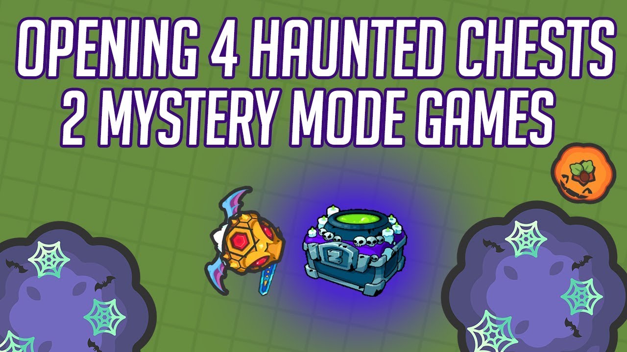 Zombs Royale Opening 4 Haunted Chests! And 2 Mystery Mode Games YouTube
