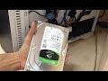 Installing Seagate Barracuda 1TB Hard Drive