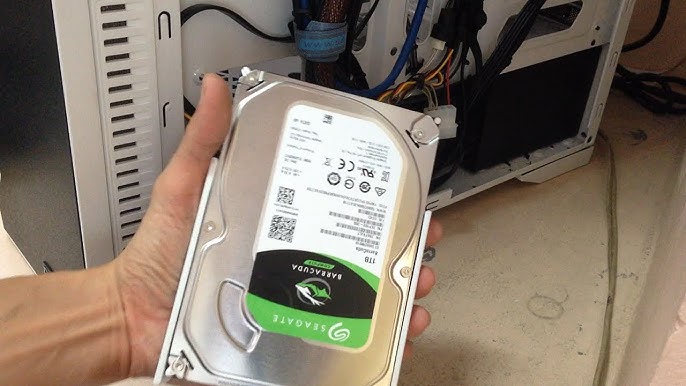 How to install HUGE Seagate Barracuda 8TB Internal Hard Drive ($175 USD) 