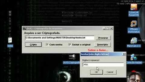 Criptografia de Arquivos