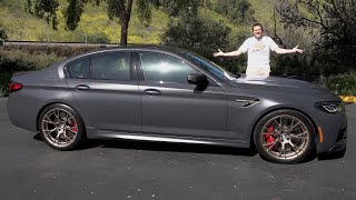 homepage tile video photo for The 2022 BMW M5 CS Is BMW’s Hellcat