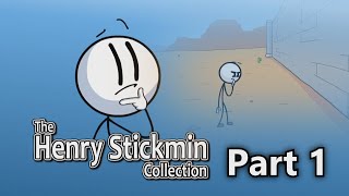Let's Play The Henry Stickmin Collection - Part 1 (BtB and EtP, all Achievements, Fails and Bios)