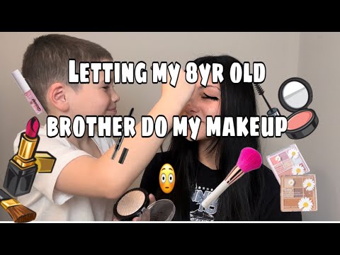 Lil Bro Gives Me A Makeover?
