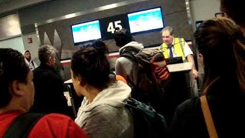 Problemas no voo da American Airlines