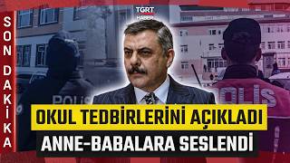 Bakan Mustafa Çiftçi'den Önemli Açıklamalar! Okul Tedbirlerini Açıkladı Anne Babalara Seslendi