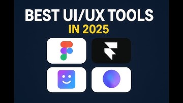 Top 7 UI/UX Design Tools You MUST Use in 2025 🚀 (Game-Changing Updates!)