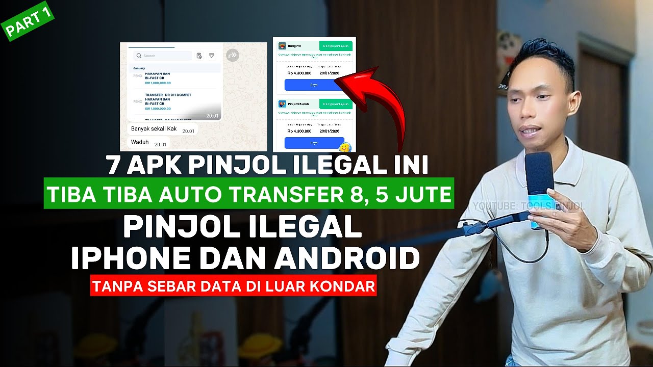 TERBONGKAR! 7 Pinjol Ilegal Terbaru 2026 Auto Transfer 8,5 Juta & Aman Galbay Tanpa Sebar Data