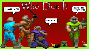 Who Dun It 🔪 Best Moments & Matches #1 (Doom Multiplayer Mod)