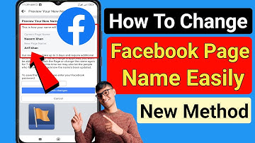How To Change Facebook Page Name (New 2023) | Change Facebook Page Name |