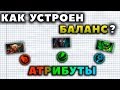 КАК УСТРОЕН БАЛАНС? СИЛА ЛОВКОСТЬ И ИНТЕЛЛЕКТ