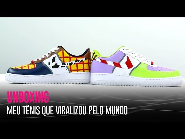 tenis nike toy story infantil
