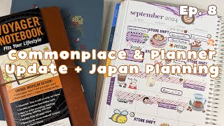 Changes after 40 Notebooks, Month Wrap Ups, and Japan Plans | Notebook and Planner Update | Ep. 8