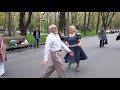 Заманила!!!Танцы в саду Шевченко.