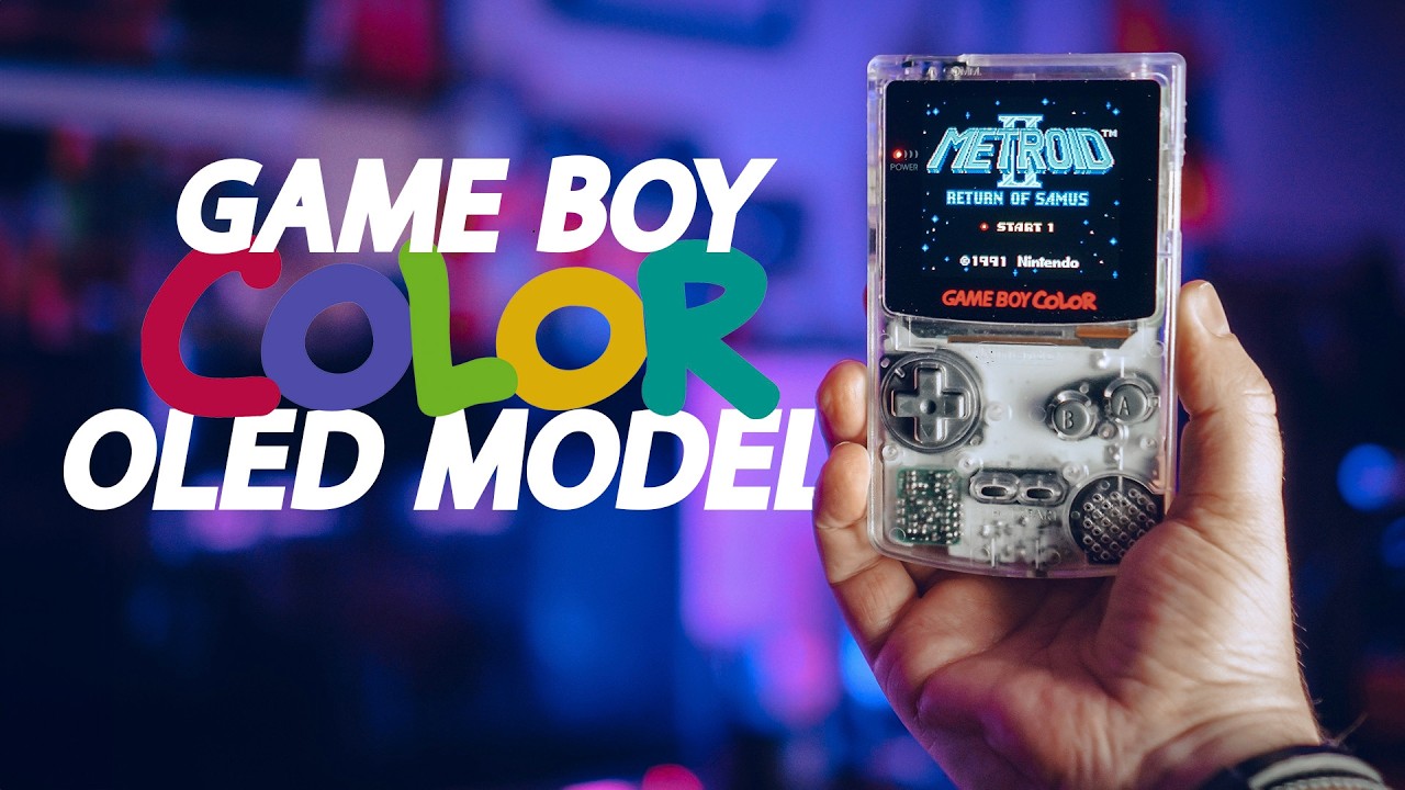 The BEST Game Boy Color in 2025 - Now with an OLED Screen! - YouTube