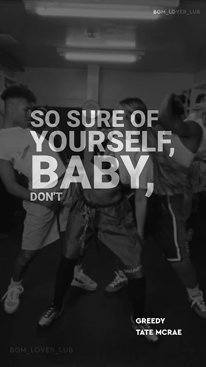 Tate mcrae - greedy ringtone | bgm_lover_lub