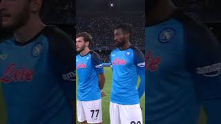 #UCL ANTHEM AT NAPOLI 🔊