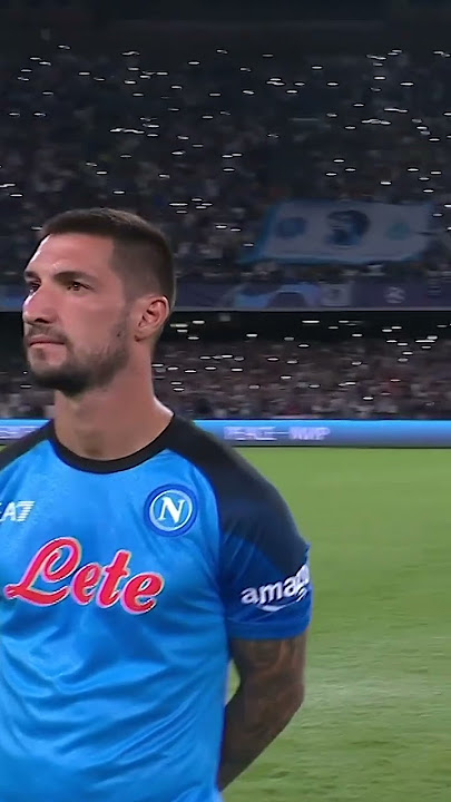 #UCL ANTHEM AT NAPOLI 🔊