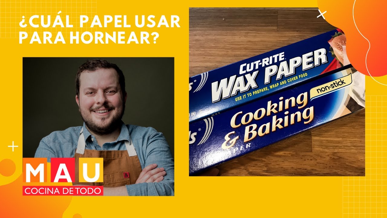 Papel de horno o sulfurizado y papel de aluminio: cuándo es mejor