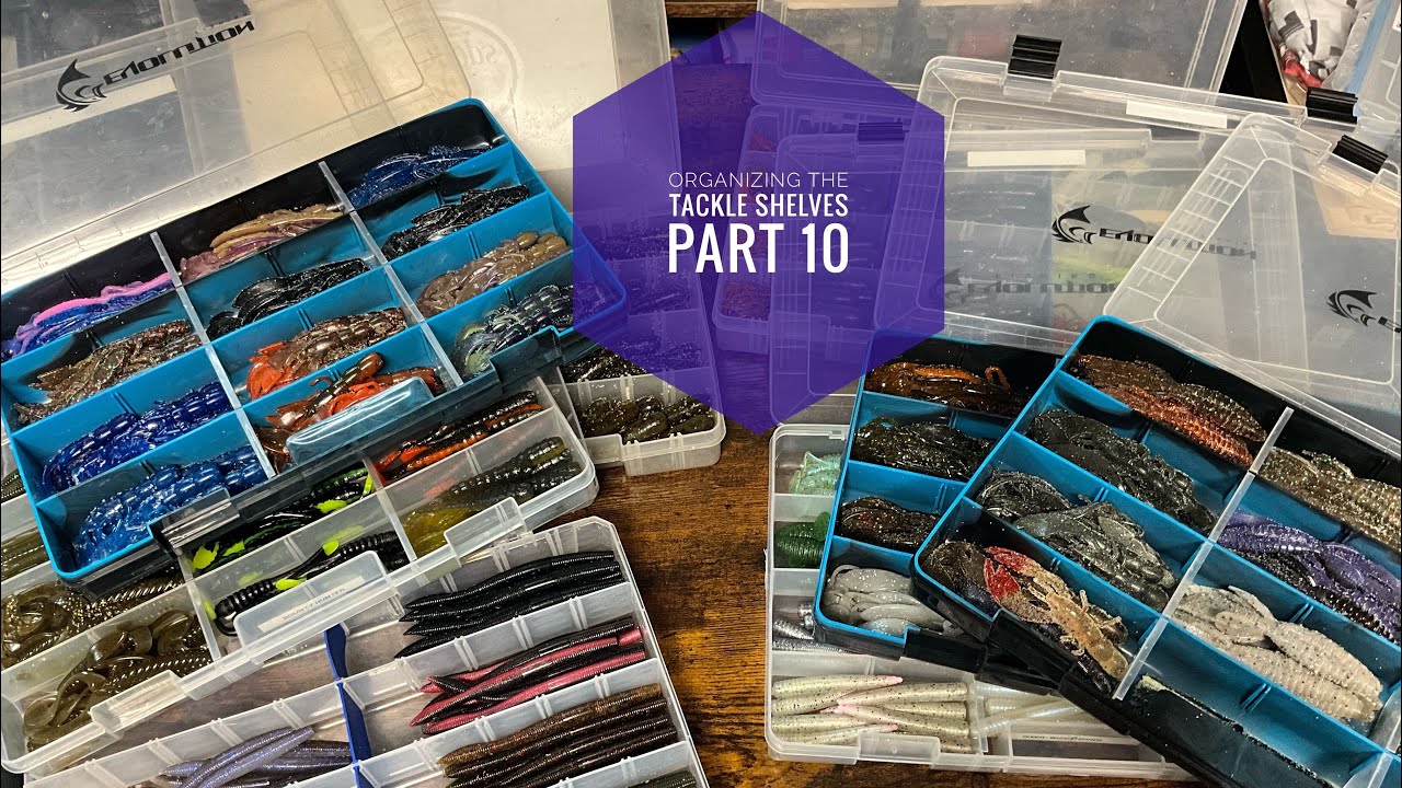 Organizing the Tackle Shelves Part 10