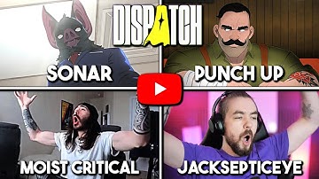 MOIST CRITICAL And JACKSEPTICYE REACT To Seeing Their Characters (Dispatch)