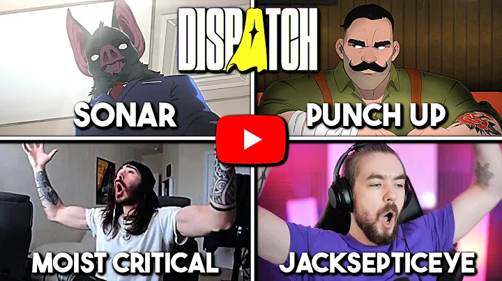 MOIST CRITICAL And JACKSEPTICYE REACT To Seeing Their Characters (Dispatch)