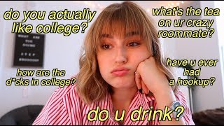 answering questions about college that popular youtubers avoid.