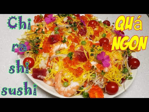 Video: Cách Nấu Chirashizushi